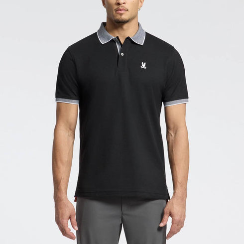 POLO NEGRO MICRO PSYCHO BUNNY